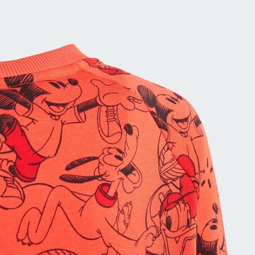 ADIDAS SPORTSWEAR Sportief sweatshirt 'Disney Micky Maus' in Oranje