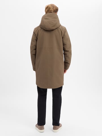 Didriksons Winterparka 'Kenny' in Bruin