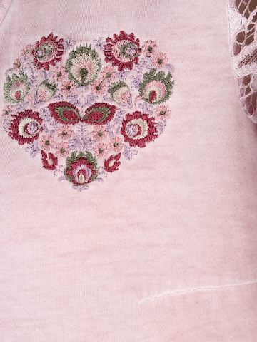 MARJO Traditional Shirt 'Klara' in Pink