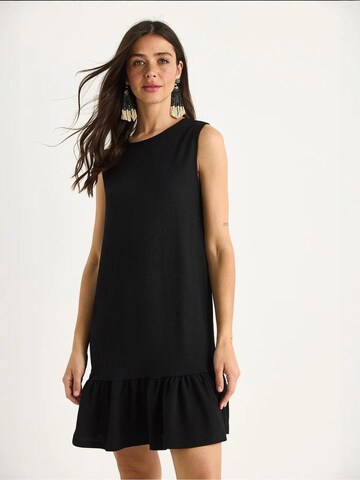 Bianco Lucci Jurk in Zwart: voorkant