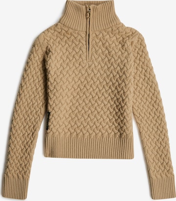 Pull-over G-STAR en beige : devant