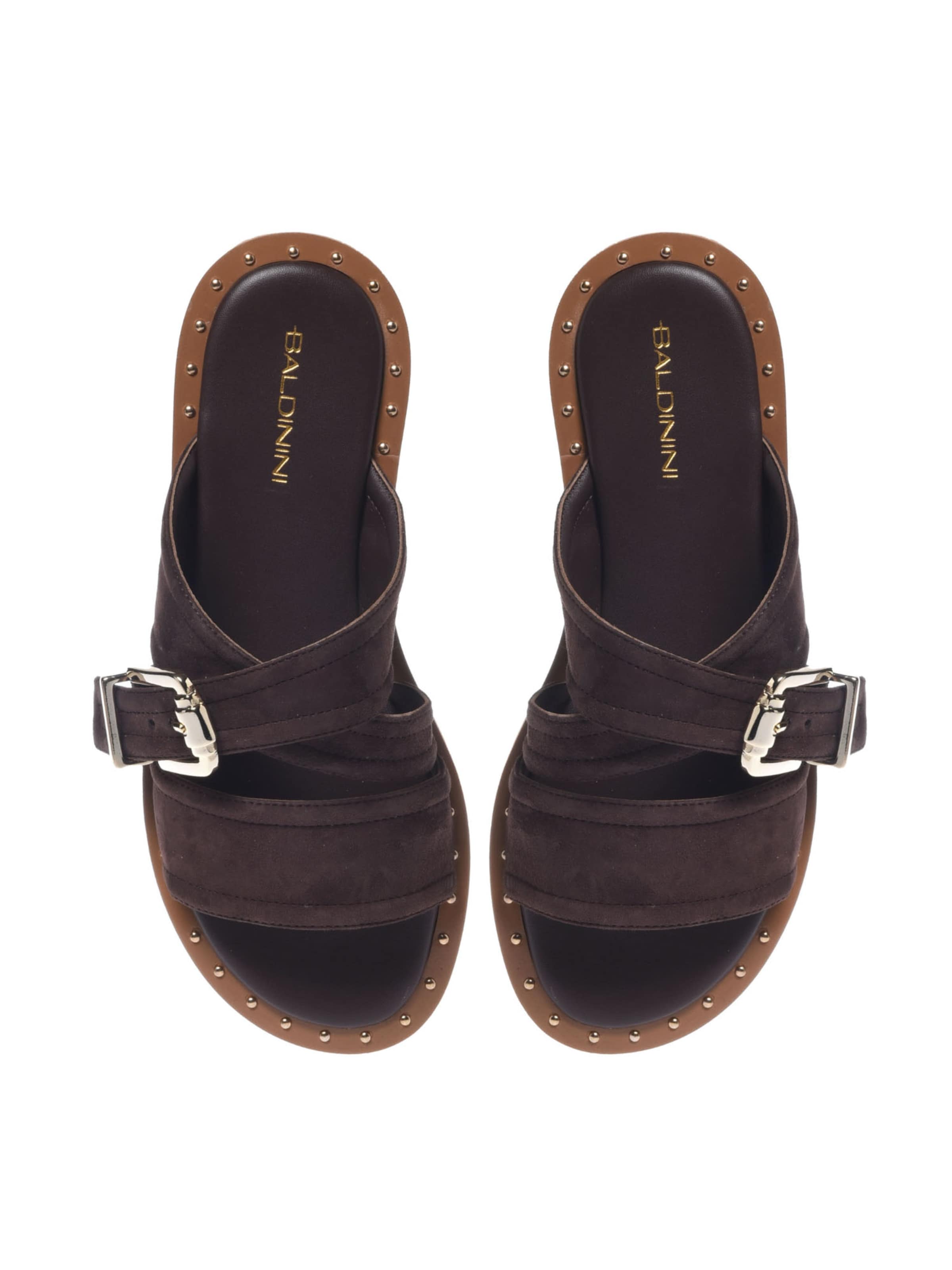 BALDININI Mules in Brown