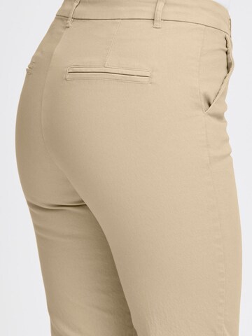 Skinny Pantaloni chino 'Skinny Leg' di PULZ Jeans in beige