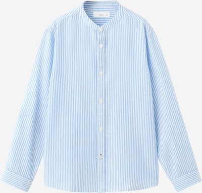 MANGO KIDS Paita koossa 140 värissä vaaleansininen / valkoinen, Tuotenäkymä