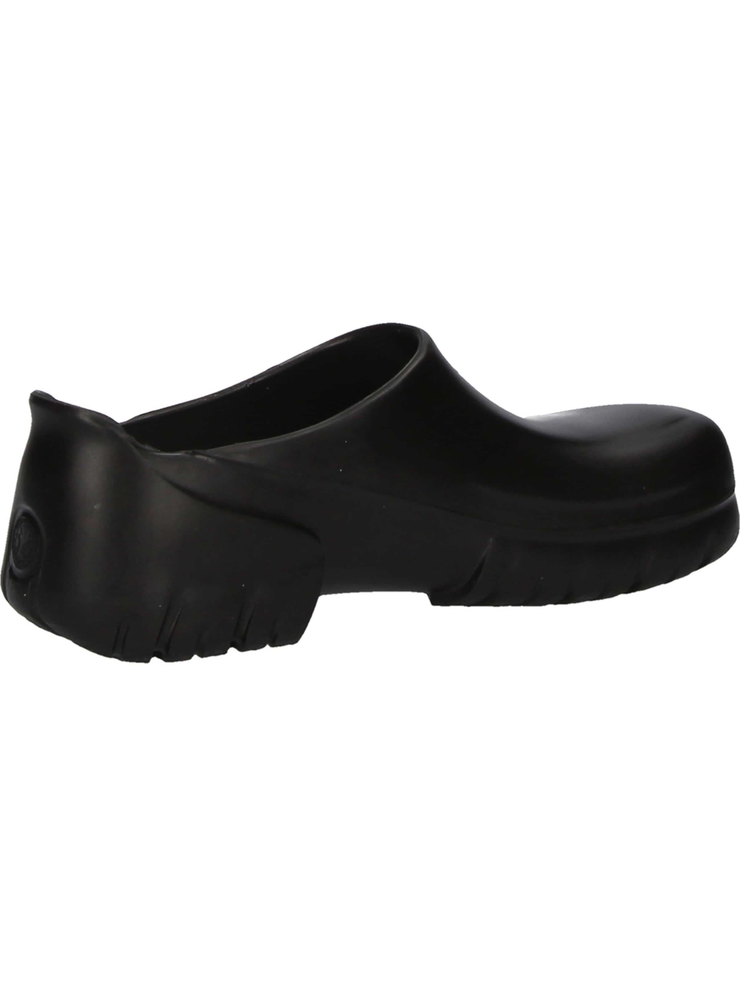 BIRKENSTOCK Clogs 'Gartenclogs Alpro mit Stahlkappe' in Black