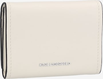 Portamonete 'Ikonik 2.0' di Karl Lagerfeld in beige