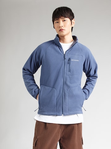 Jachetă  fleece funcțională 'Fast Trek™ II' de la COLUMBIA pe albastru: față