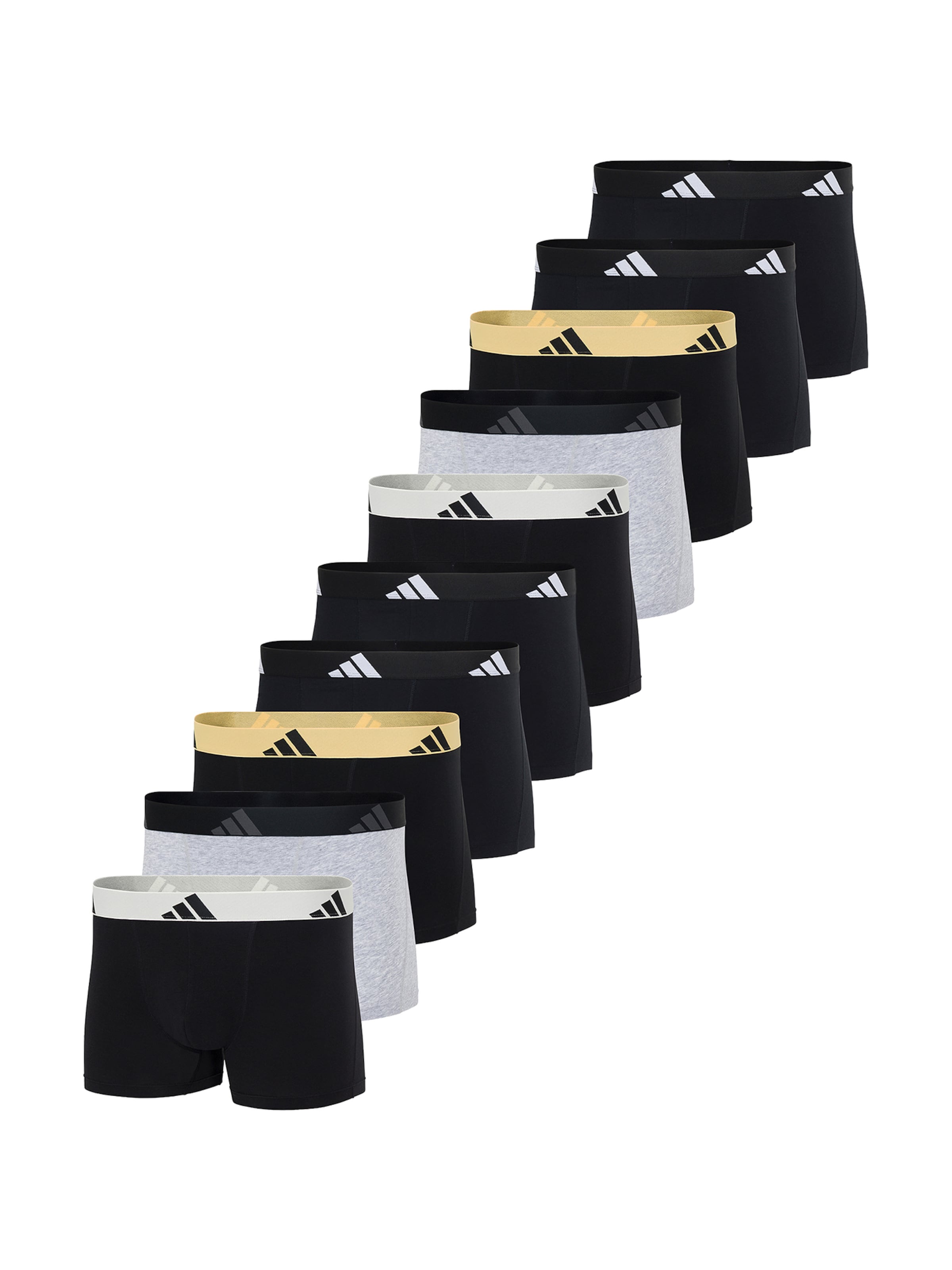 Boxers ' Active Flex Cotton ' ADIDAS SPORTSWEAR en gris : devant