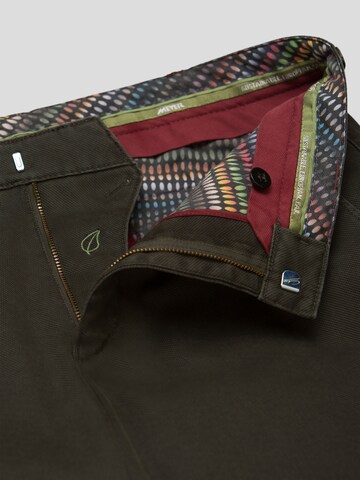 MEYER Slim fit Chino trousers 'Bonn' in Green