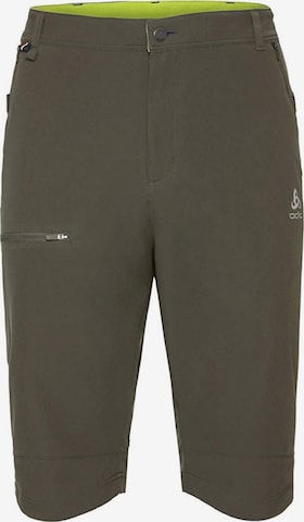 ODLO Regular Workout Pants 'SAIKAI COOL PRO' in Green: front