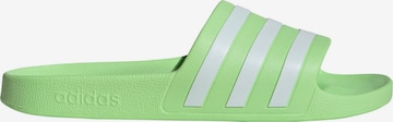 ADIDAS SPORTSWEAR Чехли за плаж/баня 'Adilette Aqua' в зелено