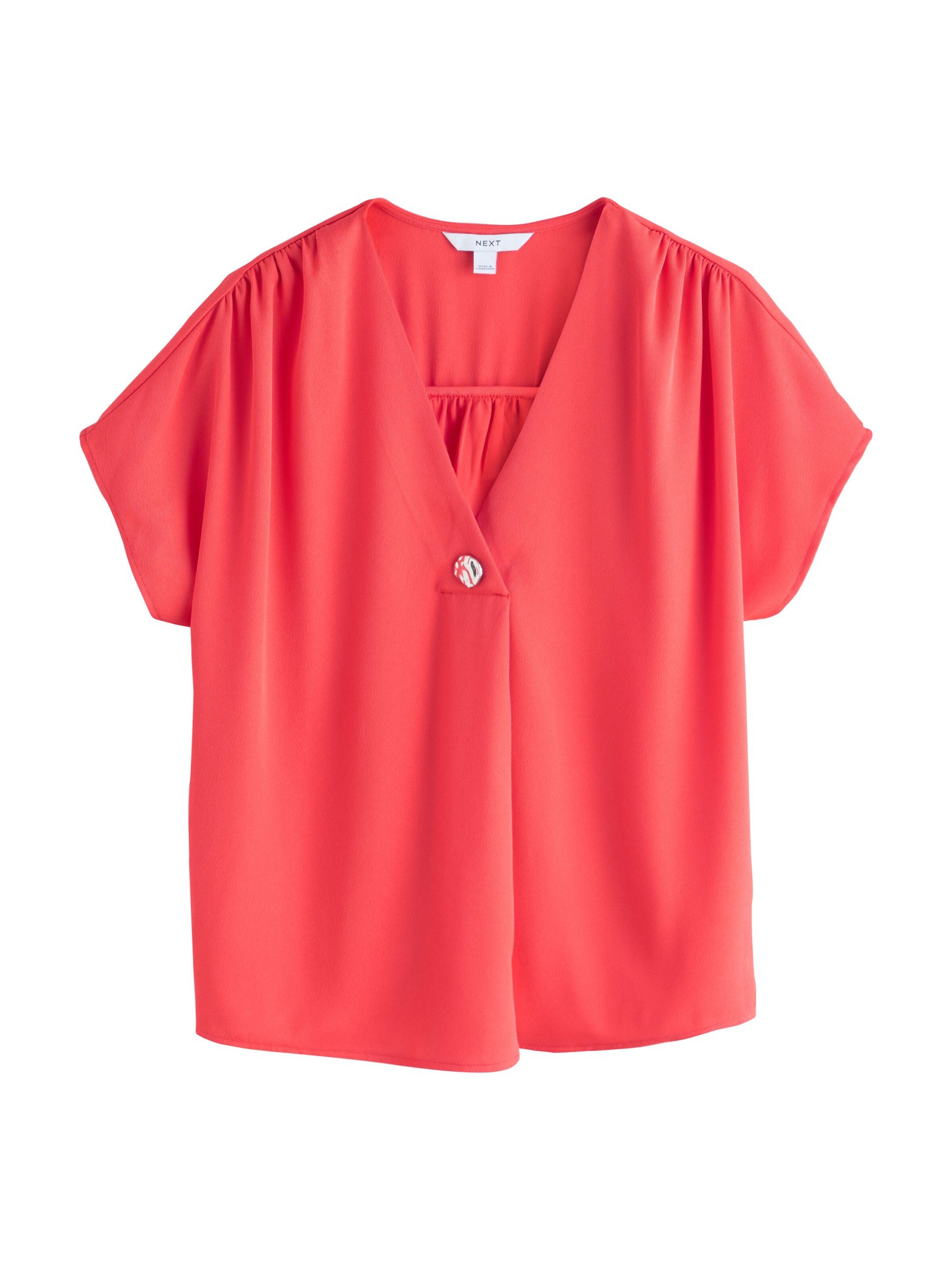 Next Bluse in Rot: Vorderseite