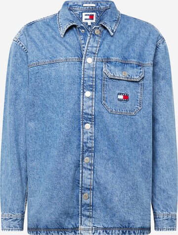 Tommy Jeans Between-season jacket 'ESSENTIAL' in Blue: front