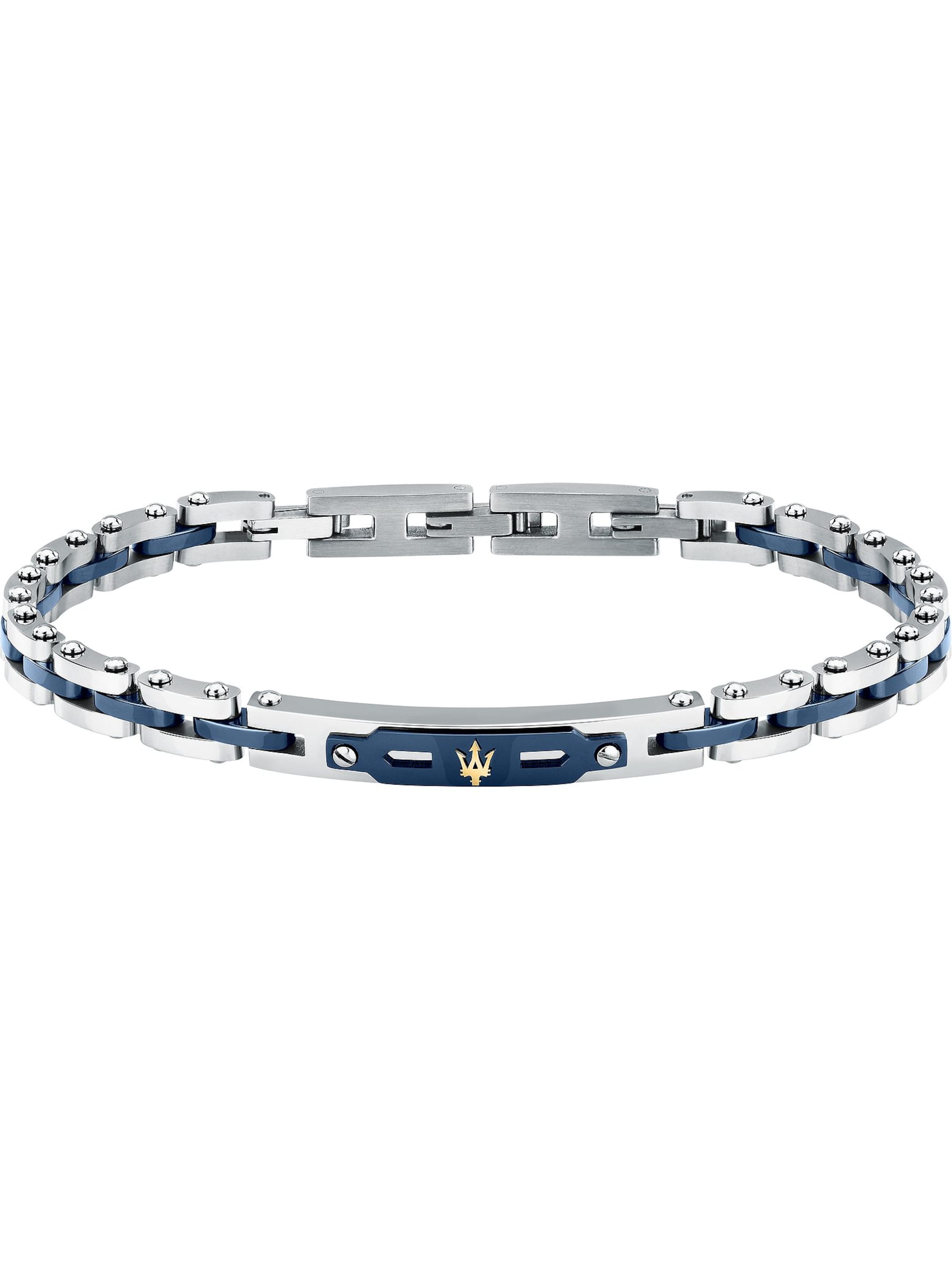 Maserati Bracelet in Silver: front