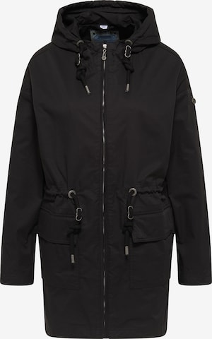 DreiMaster Vintage Between-seasons parka in Black: front