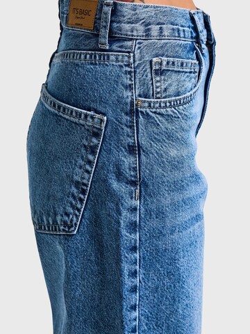 IT'S BASIC Loosefit Jeans 'SOFIA Loose High Rise Jeans' in Blauw