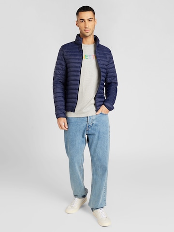 UNITED COLORS OF BENETTON Between-Season Jacket in Blue