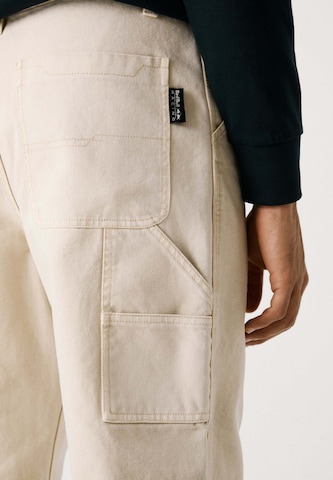 Loosefit Pantaloni 'Carpenter' di Red Bull Racing x Pepe Jeans in beige