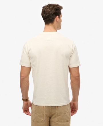 T-Shirt 'Athletic Essential' Superdry en blanc