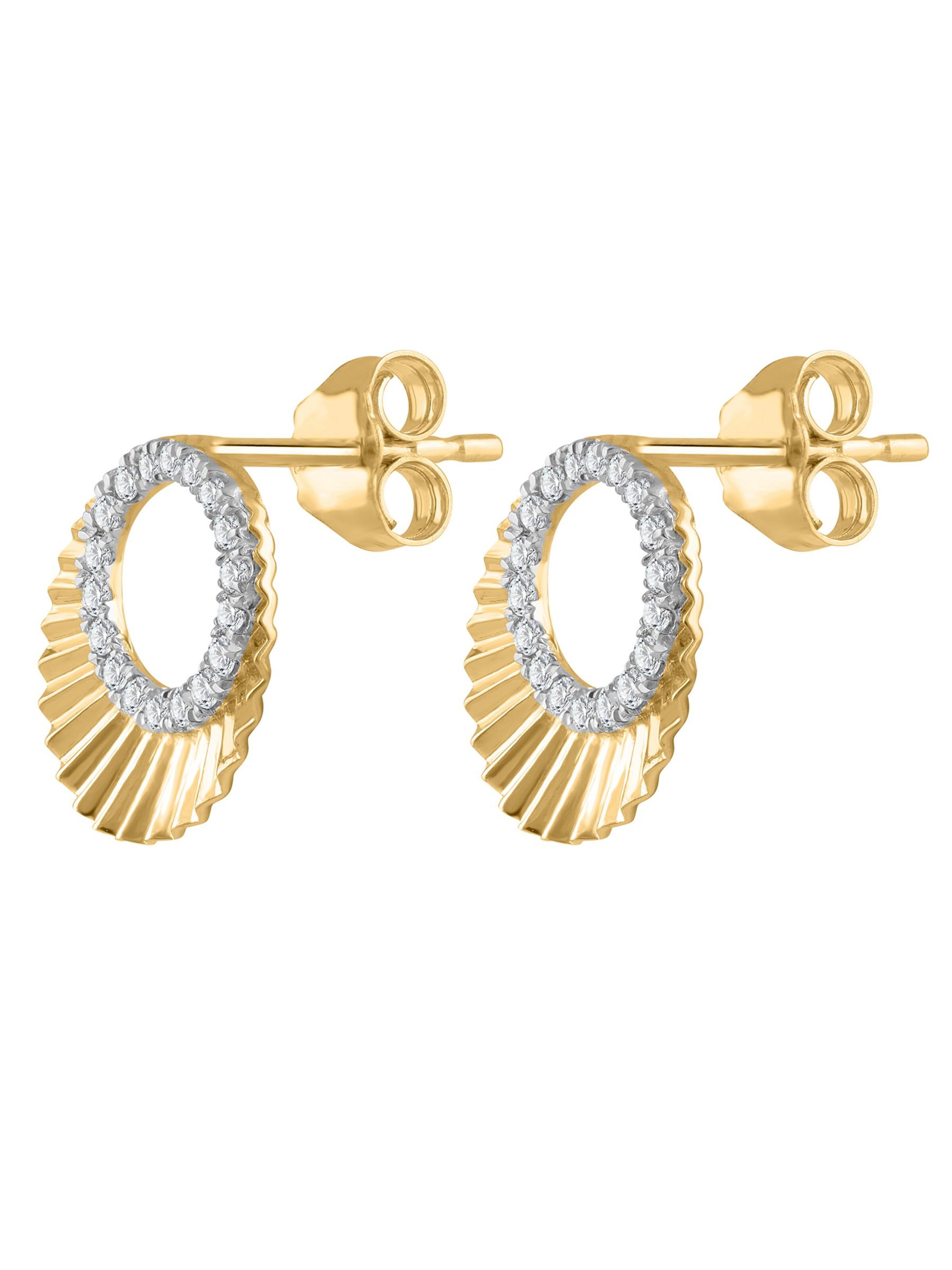 Diamant Exquis Earrings in Gold