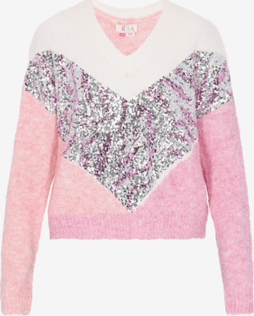 IZIA Trui in Roze: voorkant