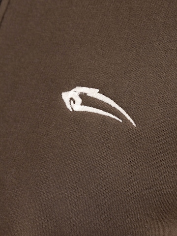 Smilodox Zip Hoodie Yasin in Braun