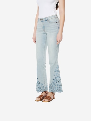 évasé Jean KOROSHI en bleu