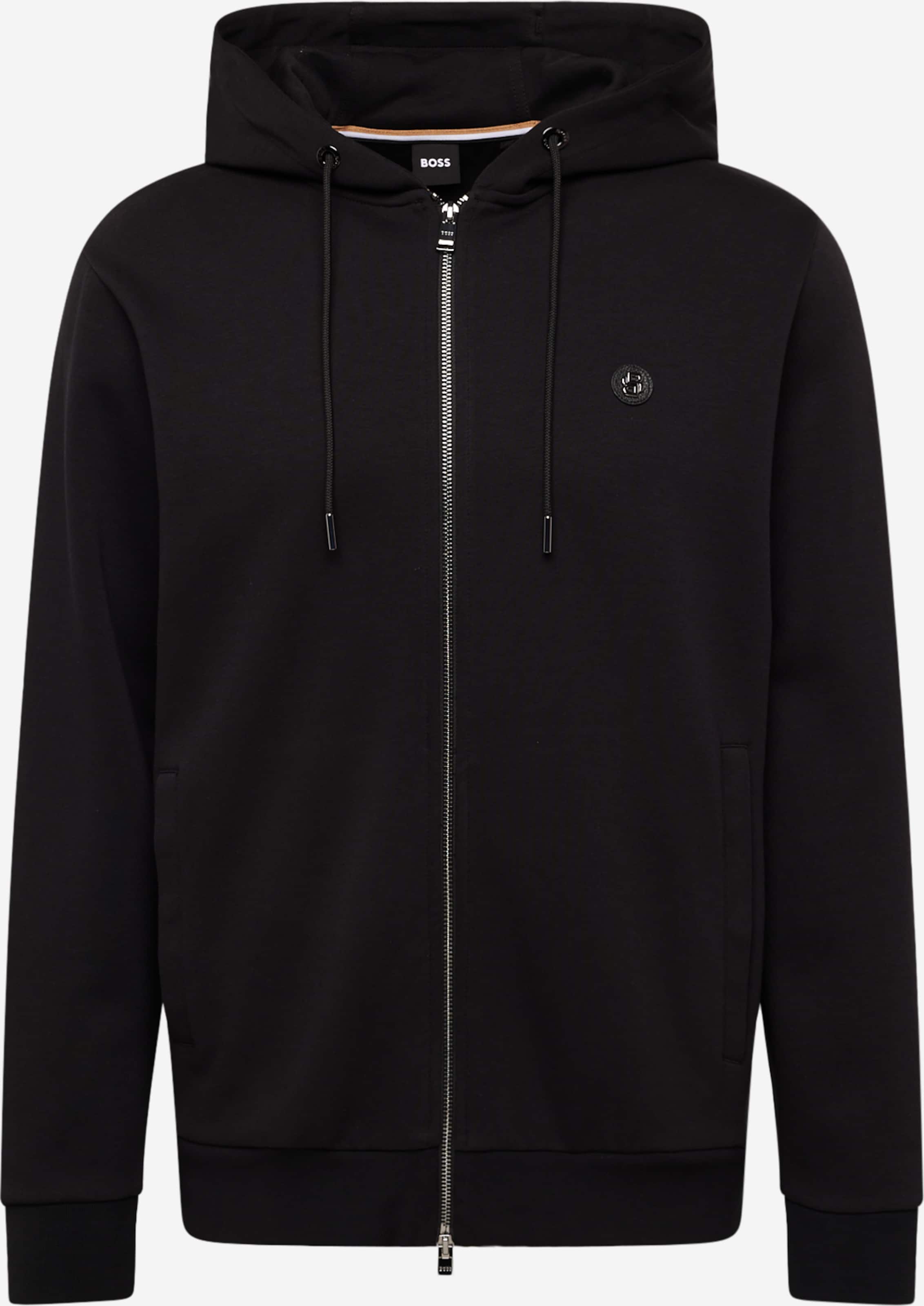 Boss zipped hoodie deals