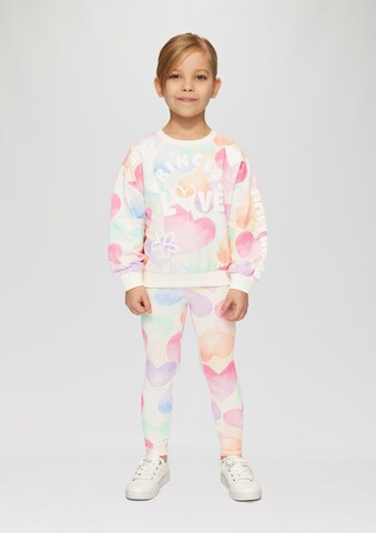 Sweat-shirt s.Oliver en blanc