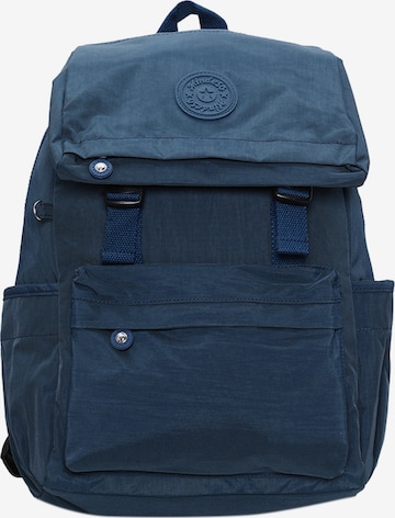 Mindesa Backpack in Blue: front