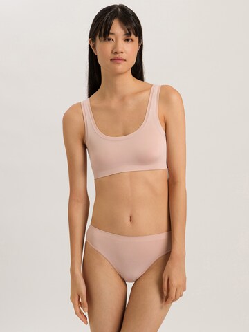 Hanro Bralette Bra 'Touch Feeling' in Pink: front