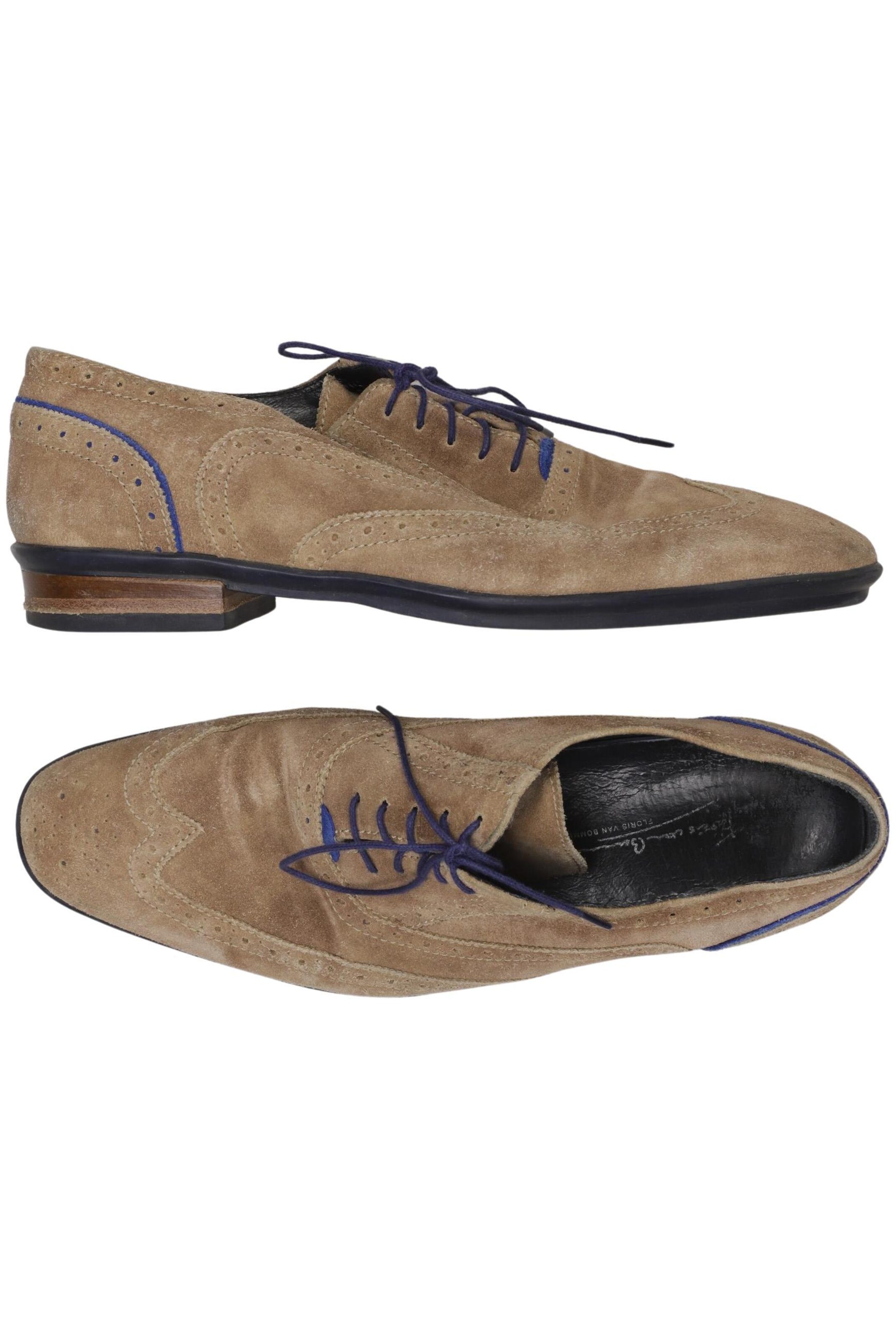 Floris van Bommel Flats & Loafers in 42 in Beige: front