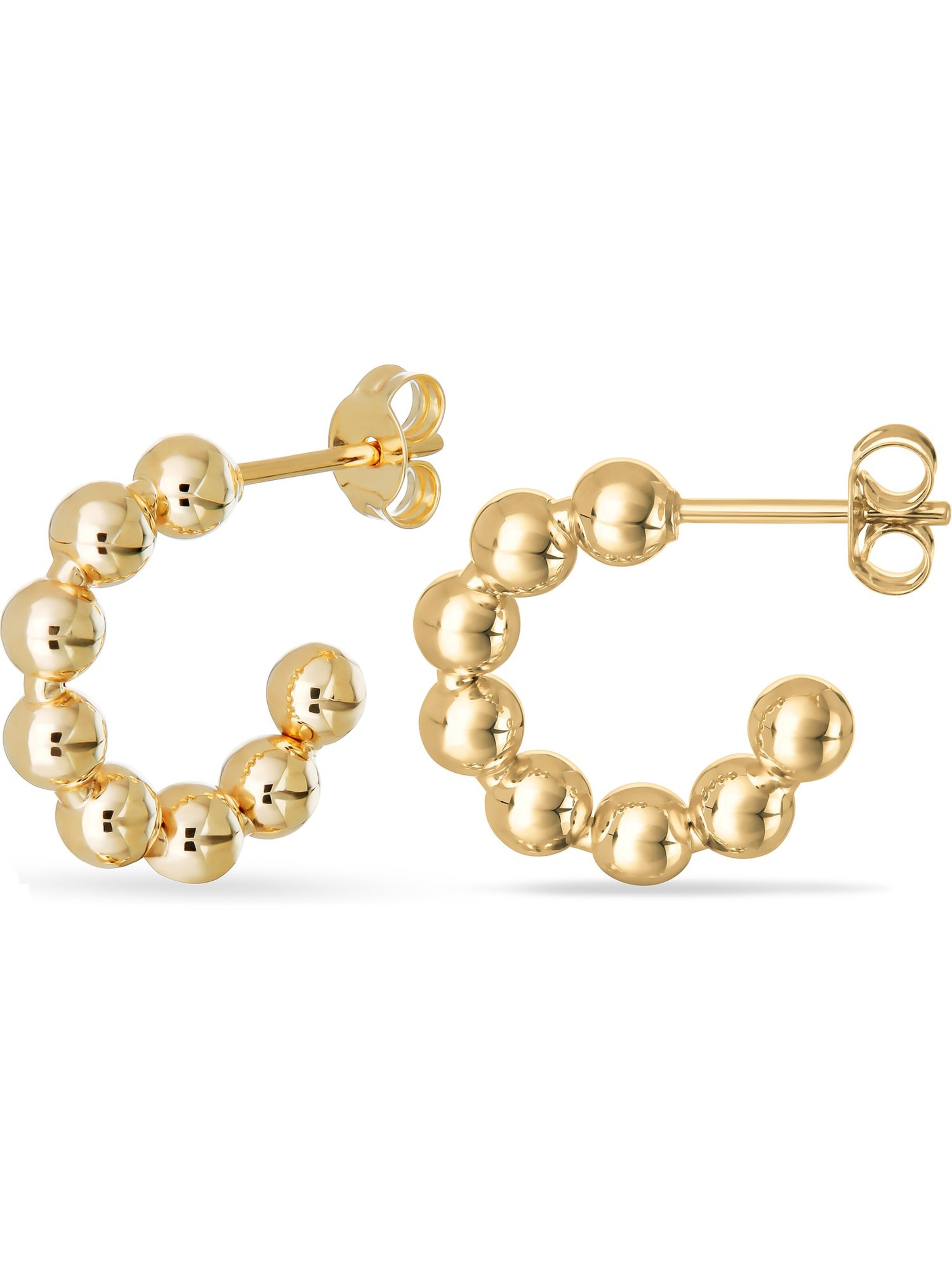 CHRIST Earrings in Yellow