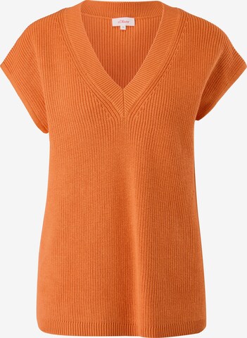 s.Oliver Pullover in Orange: predná strana