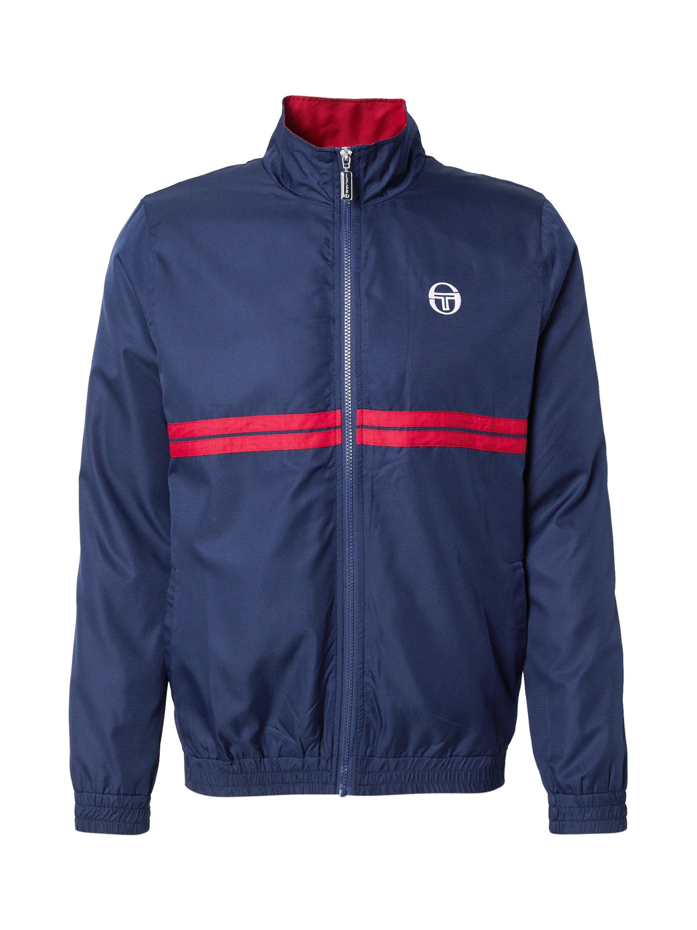 Sergio Tacchini Демисезонная куртка 'DINO' в Синий: спереди