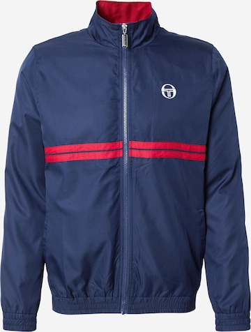 Sergio Tacchini - Casaco meia-estação 'DINO' em azul: frente