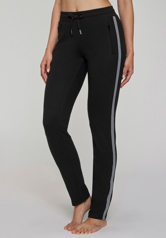 H.I.S Tapered Hose in Schwarz: Vorderseite