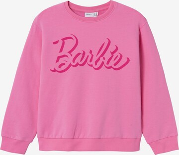 Sweat-shirt 'DALMA' NAME IT en rose : devant