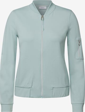 CECIL Between-Season Jacket in Blue: front