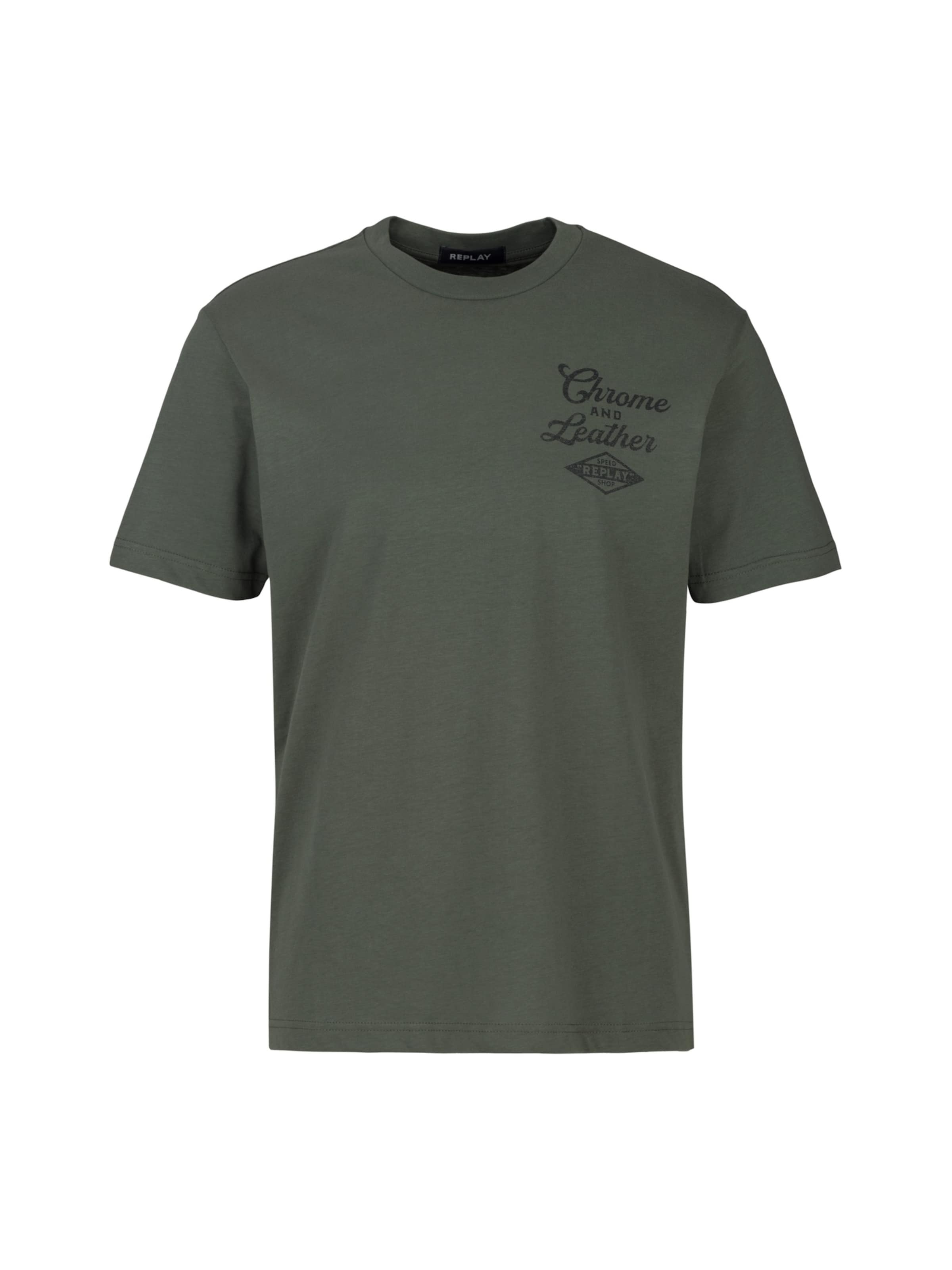 REPLAY Shirt in Green: front