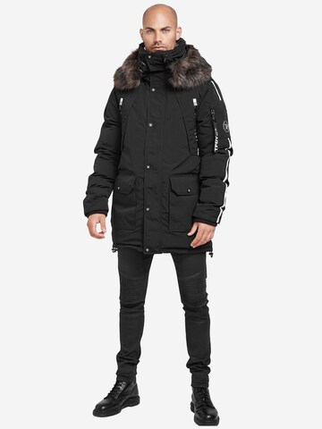 trueprodigy Winterjacke ' Bruce ' in Schwarz