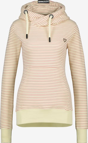 Alife and KickinSweater majica 'SarahAK' - žuta boja: prednji dio