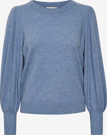 Kaffe - Pullover 'Luni' em azul: frente