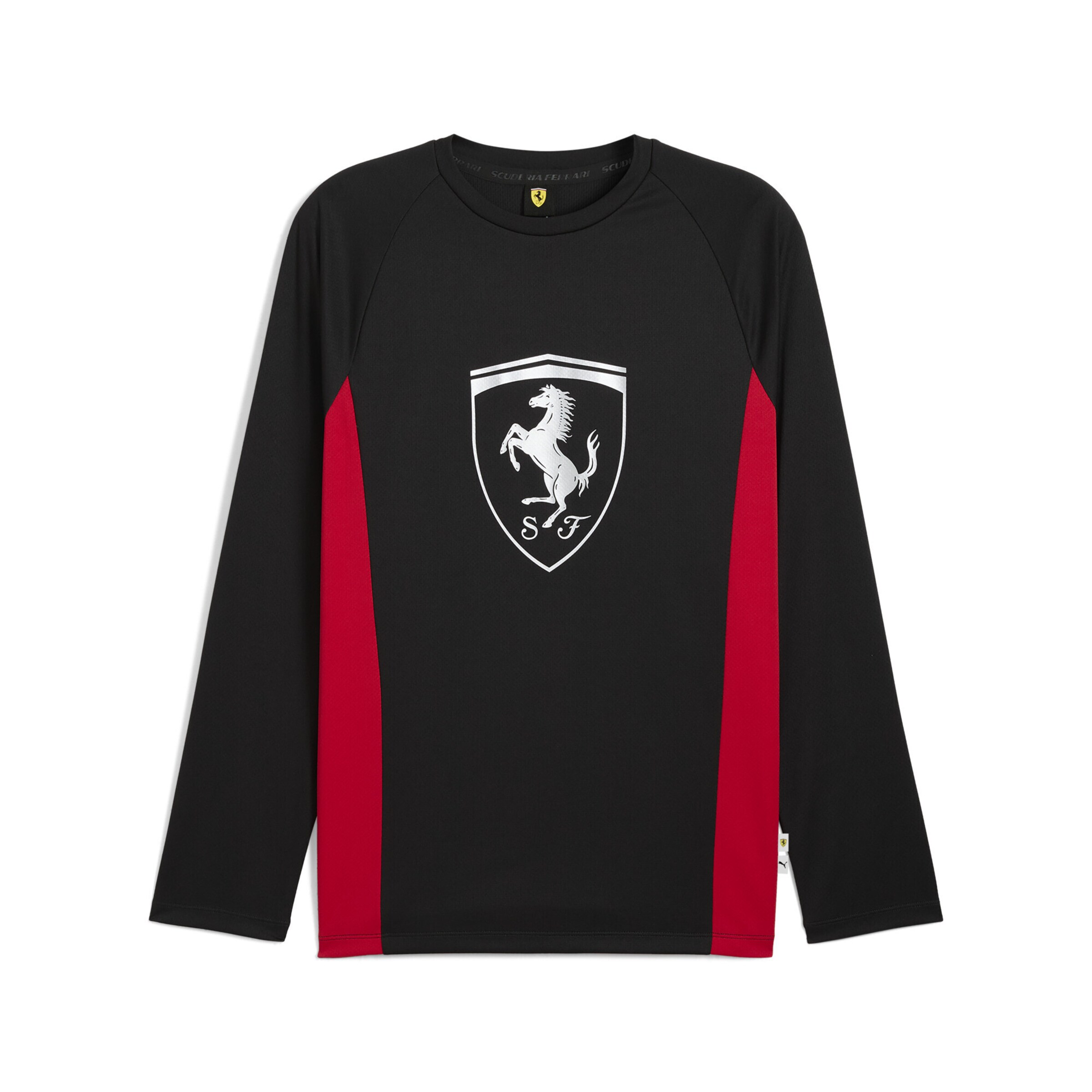 T-Shirt fonctionnel 'Scuderia Ferrari' PUMA en noir : devant