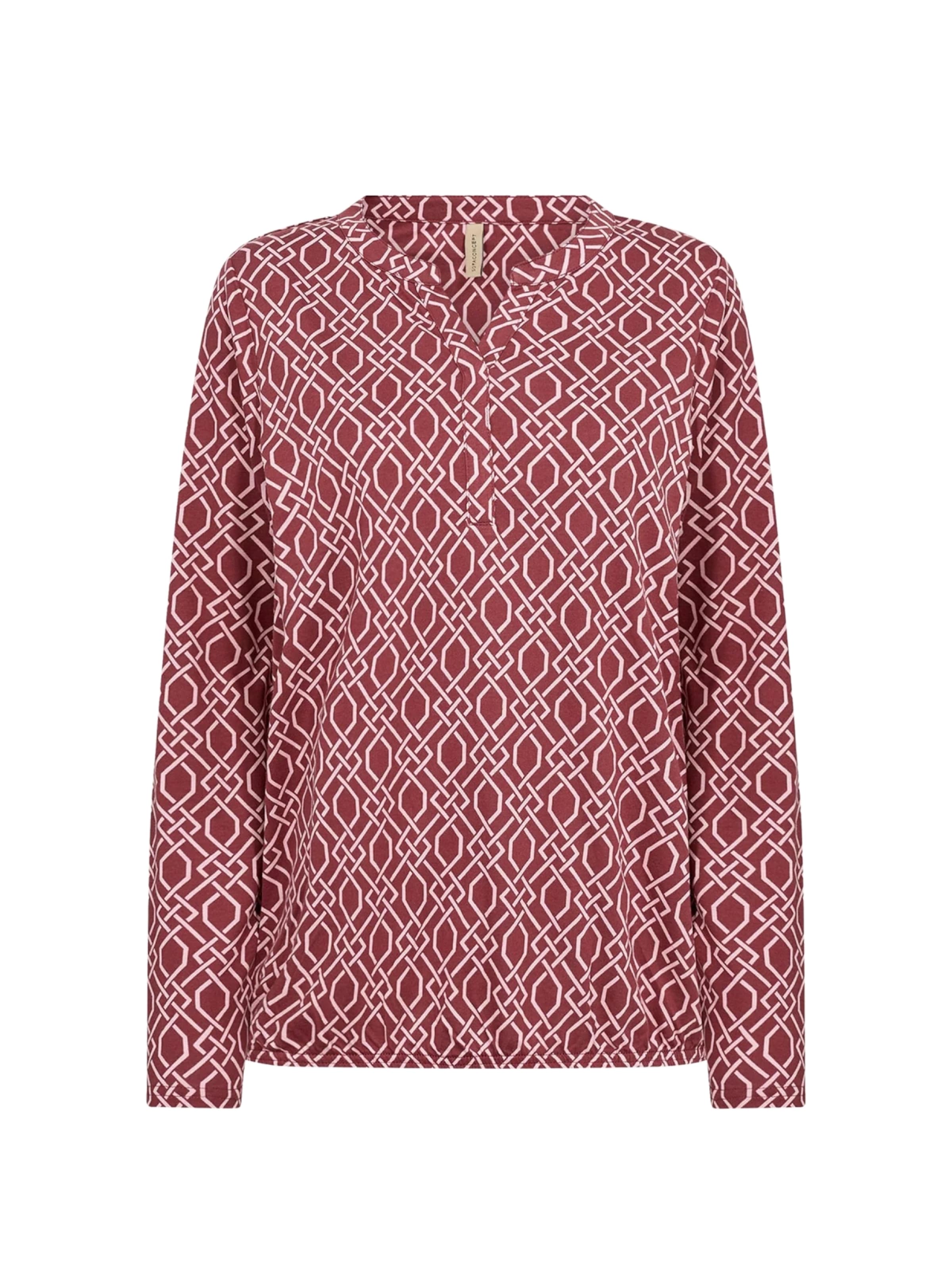 Camicia da donna 'Felicity' di Soyaconcept in rosso: frontale