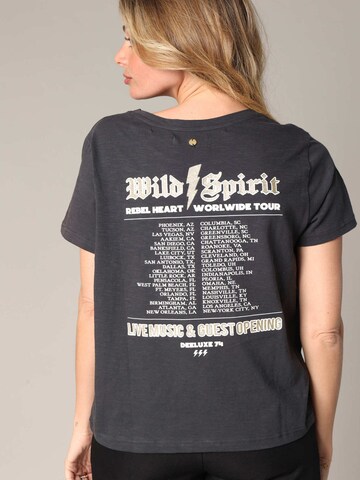 T-shirt 'LEONA' Deeluxe en gris