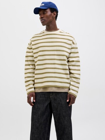 JACK & JONES Sweatshirt in Grün: Vorderseite