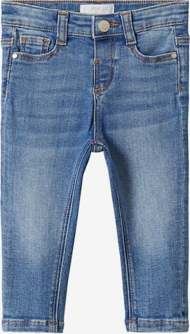 Jeans 'Elena' de la MANGO KIDS pe albastru: față