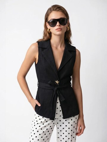 Gilet da completo di MixRay in nero: frontale