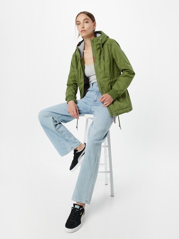 Parka mi-saison 'DANKKA' Ragwear en vert